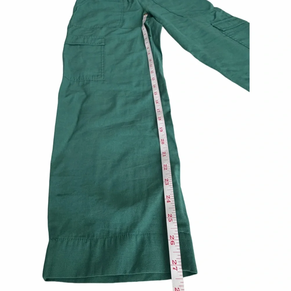 A New Day Teal Pants size XS side pockets light texture wide fitting. NWOT Olive - Picture 8 of 10